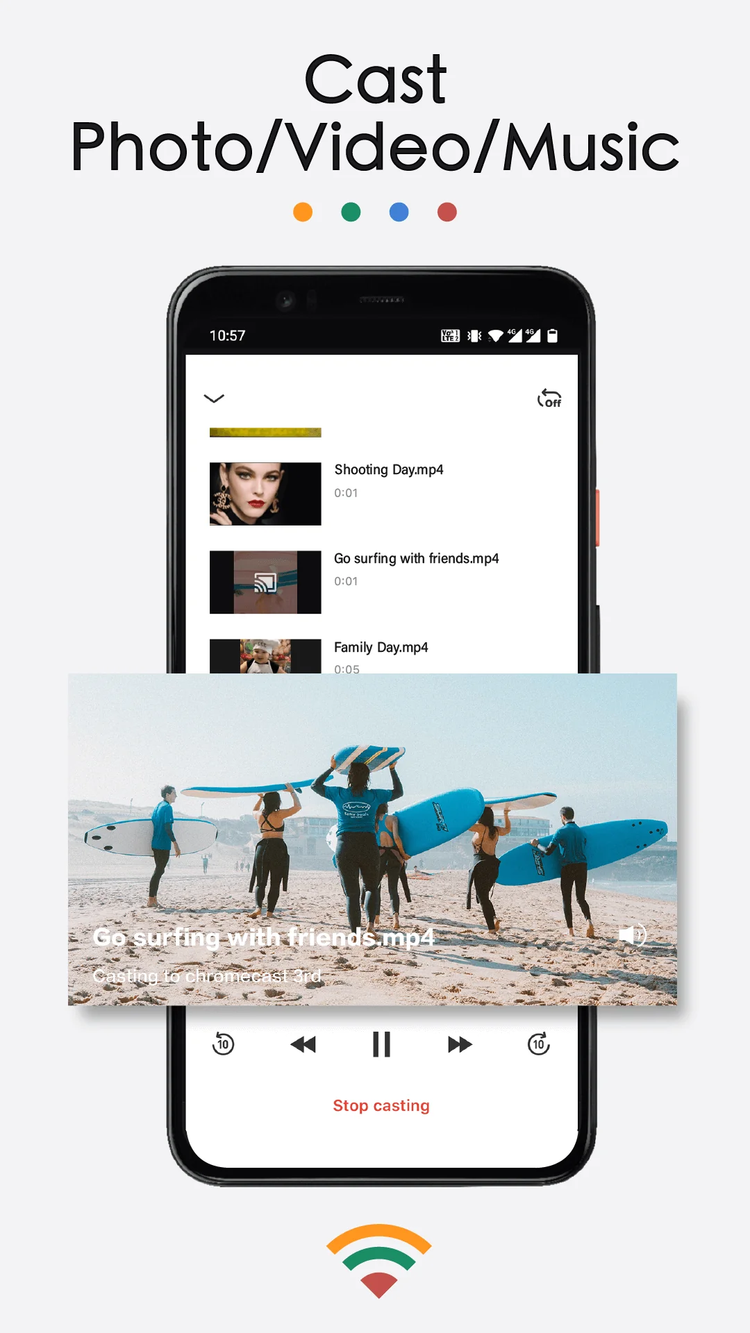 Скриншот Телетрансляция для Chromecast 4