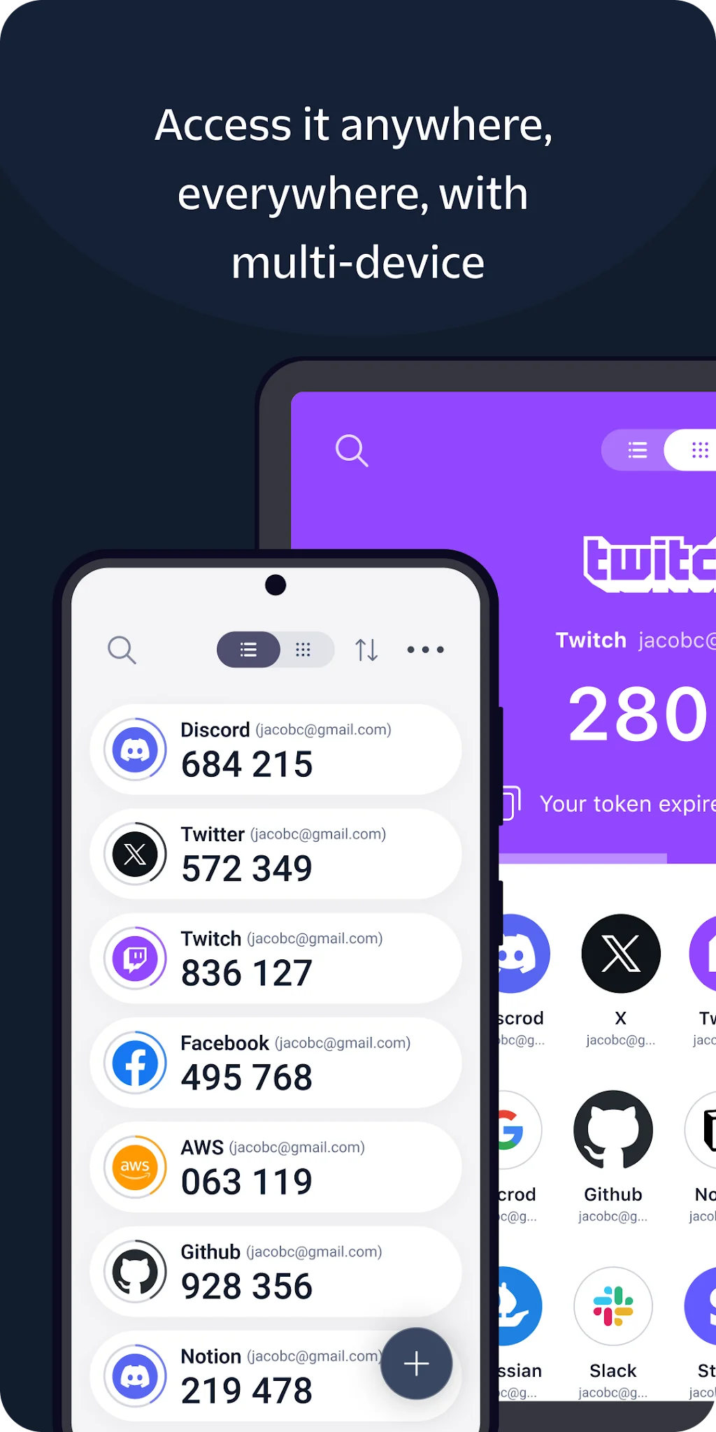 Ekran Görüntüsü Twilio Authy Authenticator 3