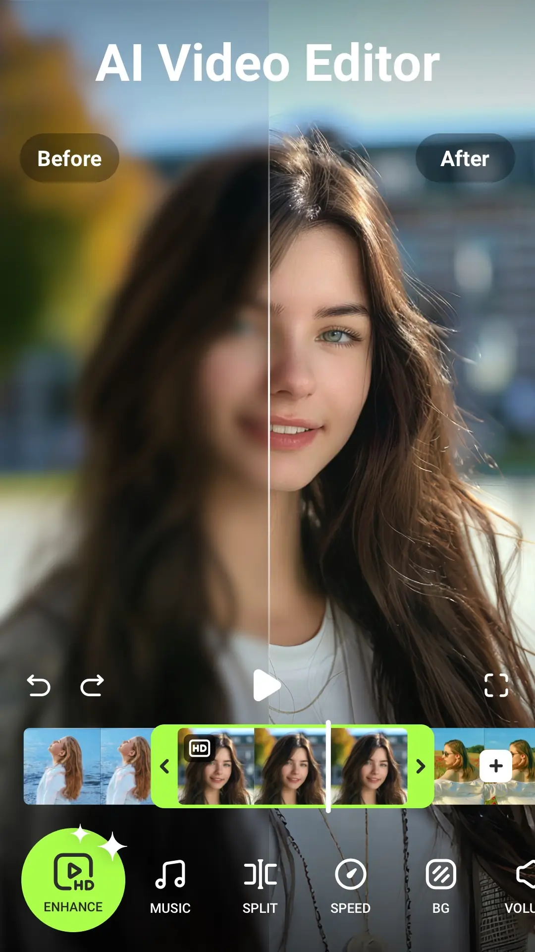 Screenshot KI Video Verbessern - Utool 4
