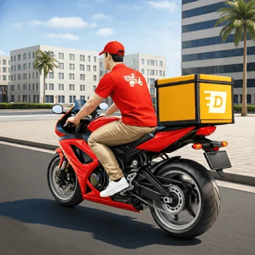 Urban Food Delivery Game Ikon