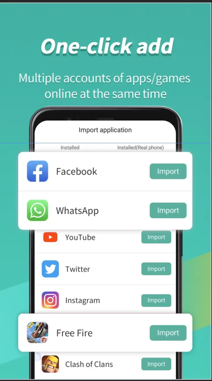Snímek obrazovky Virtual Android -Android Clone 2
