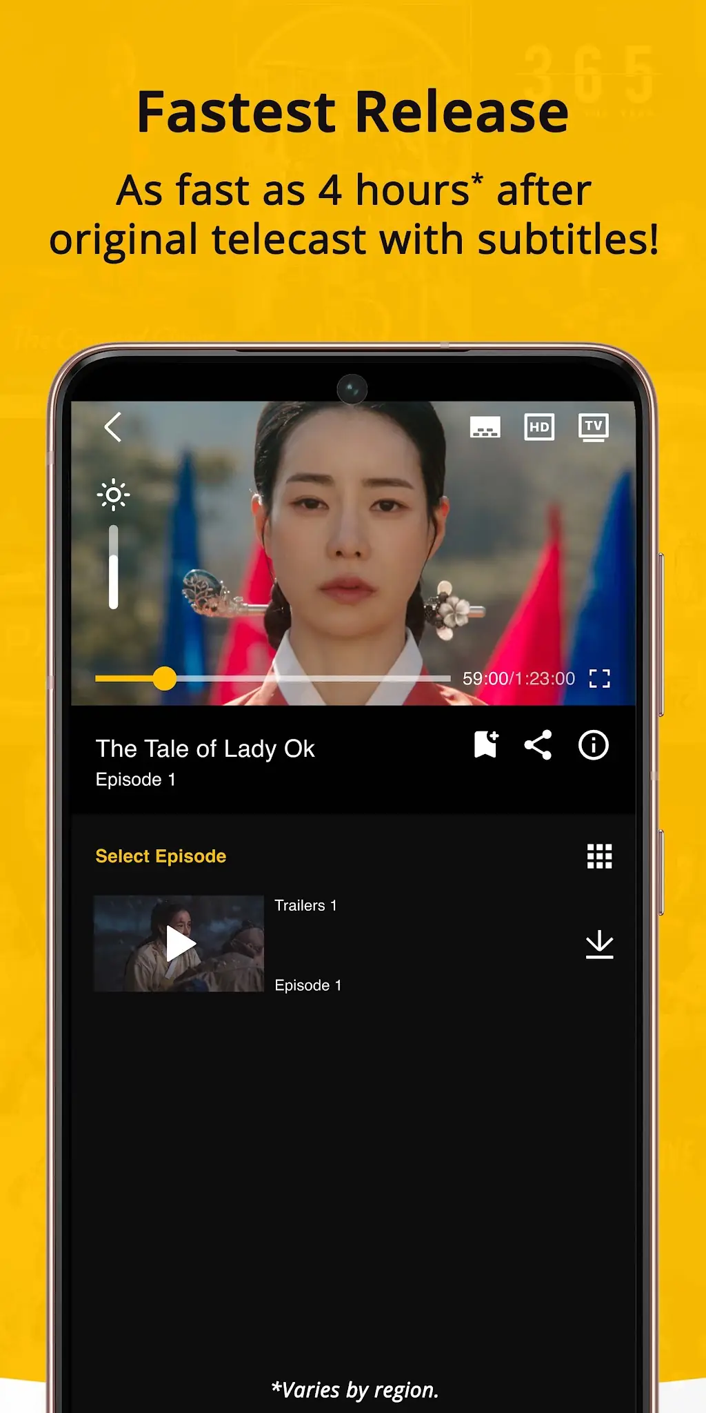 Captura de pantalla Viu : Korean & Asian content 4