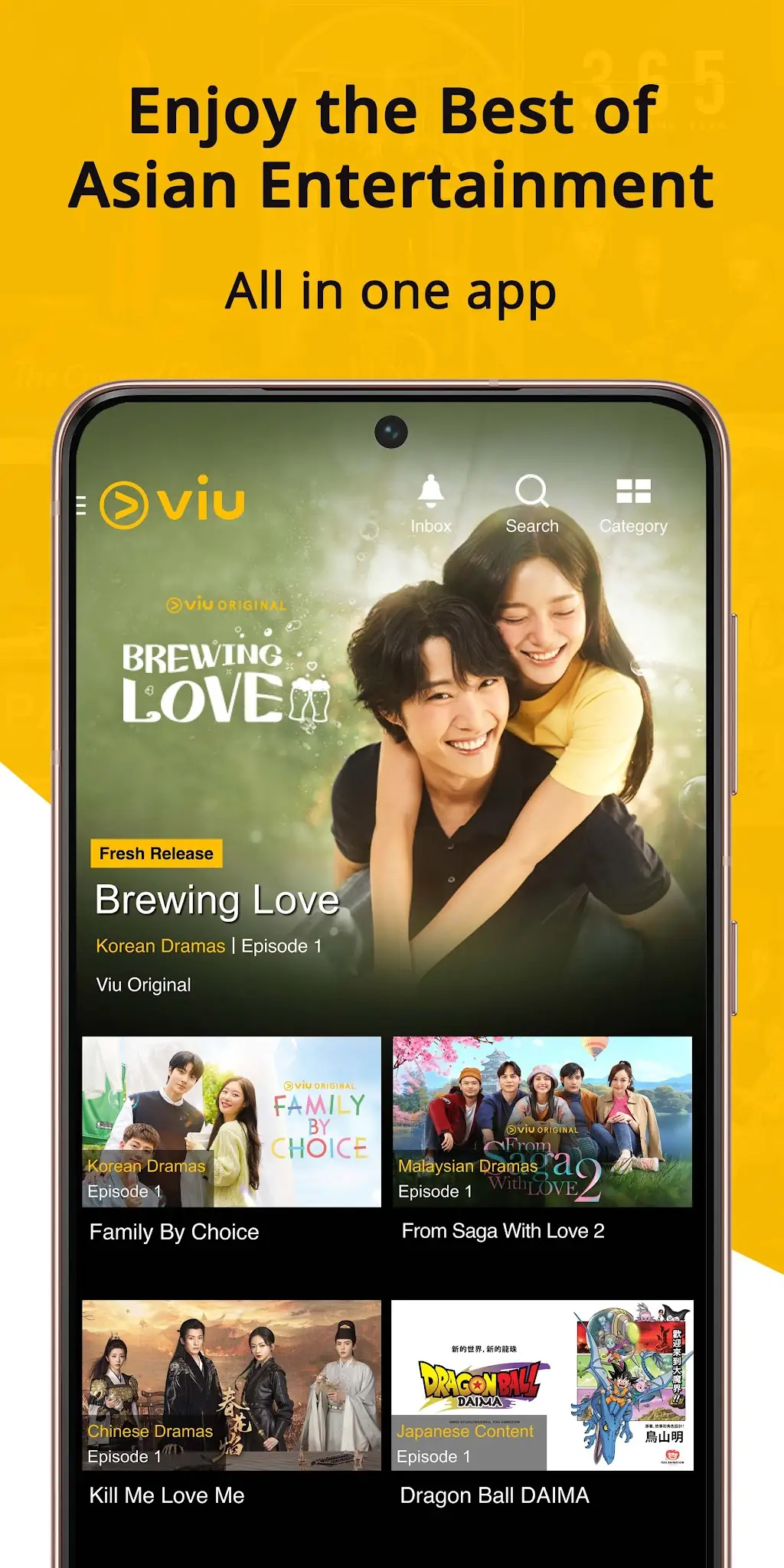 Captura de pantalla Viu : Korean & Asian content 7