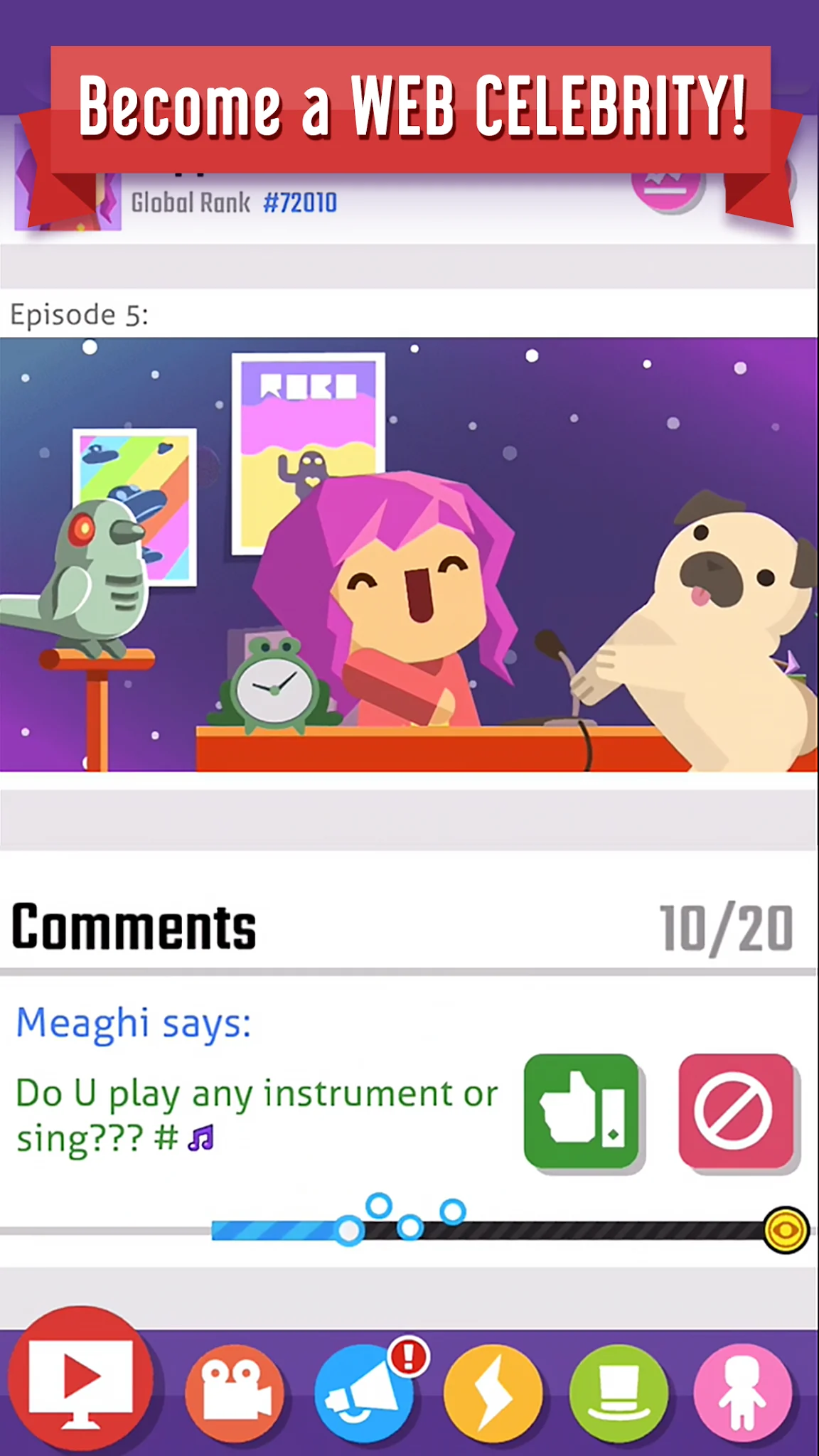 Screenshot Vlogger Go Viral: Tuber Life 5