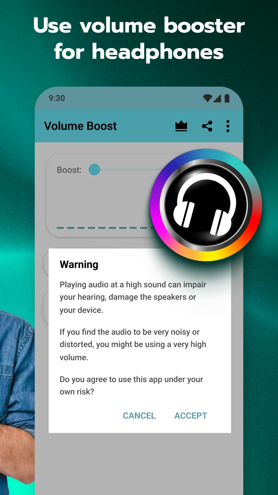 Volume Booster for Android képernyőkép 6