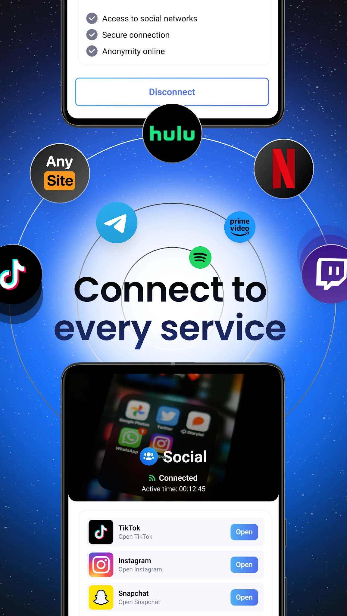 لقطة شاشة VPN Lumos %د