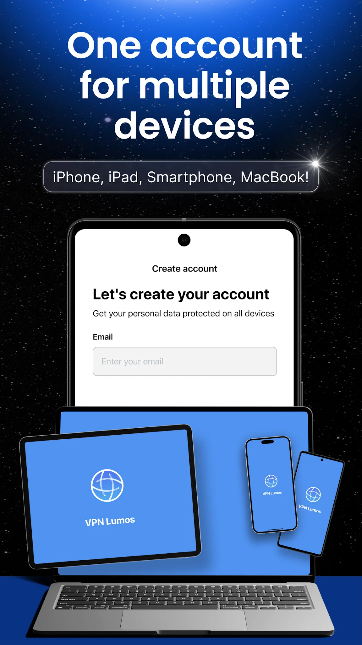 لقطة شاشة VPN Lumos %د