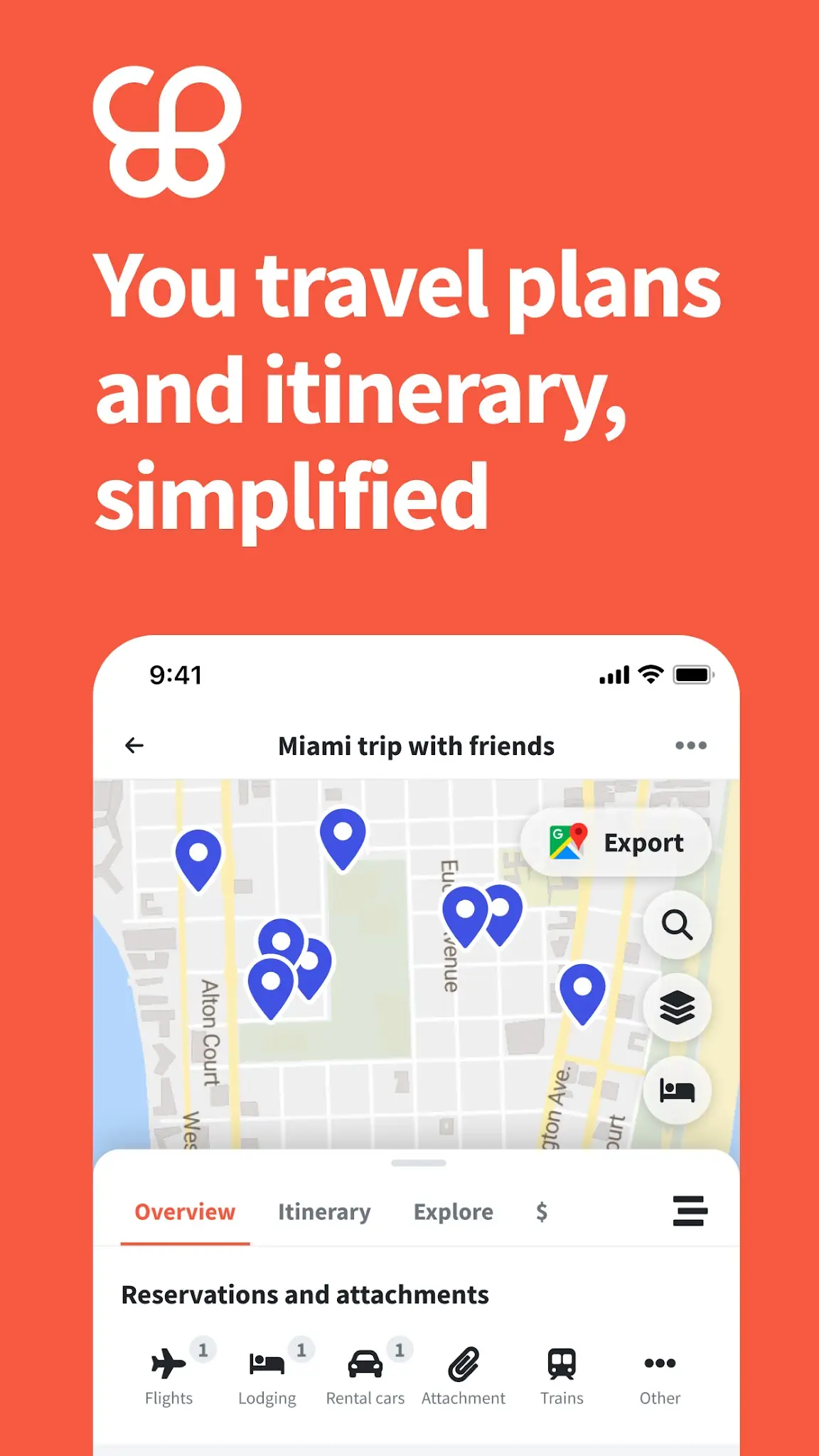 Captura de pantalla Wanderlog: Plan Viaje y Guía 1
