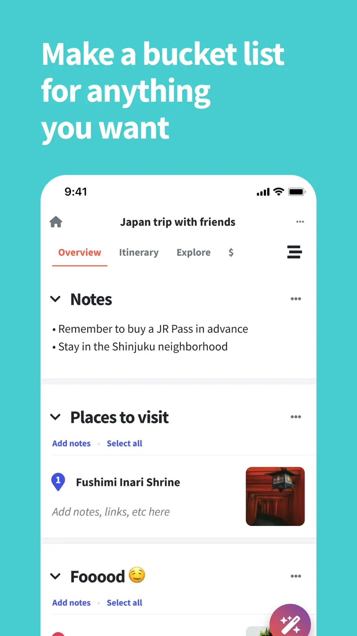 Captura de pantalla Wanderlog: Plan Viaje y Guía 5