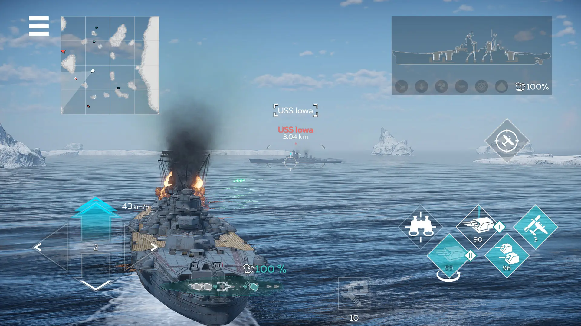 Снимка на екрана War Thunder Mobile 5