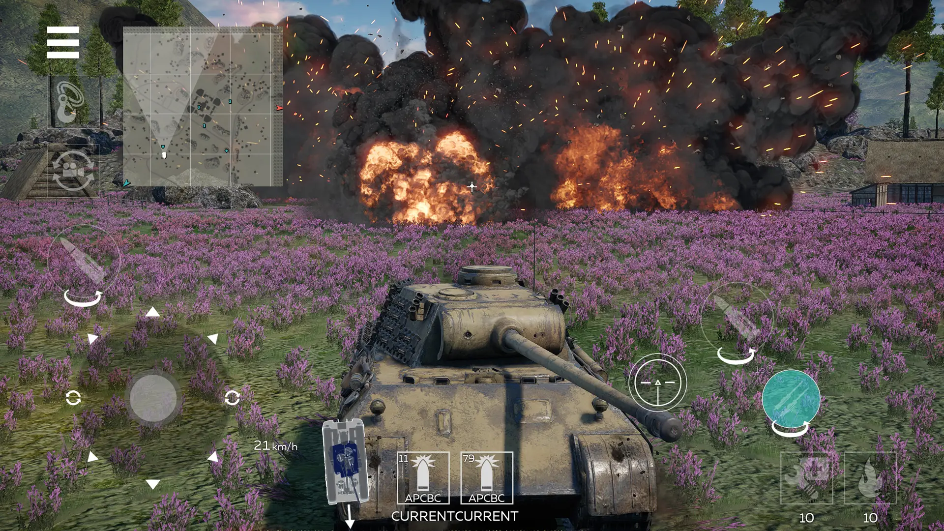 Снимка на екрана War Thunder Mobile 6