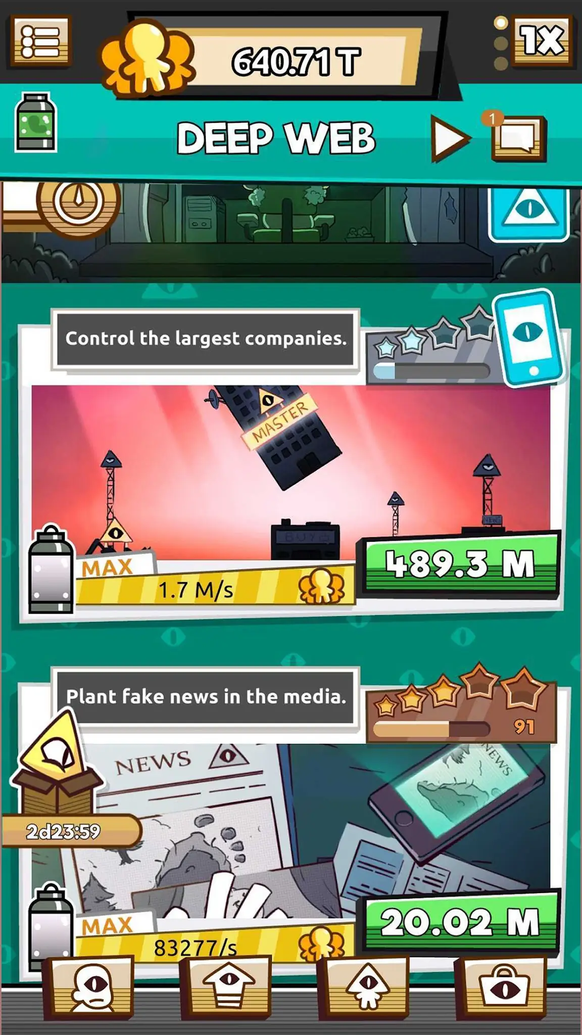 Снимка на екрана We Are Illuminati: Conspiracy 8