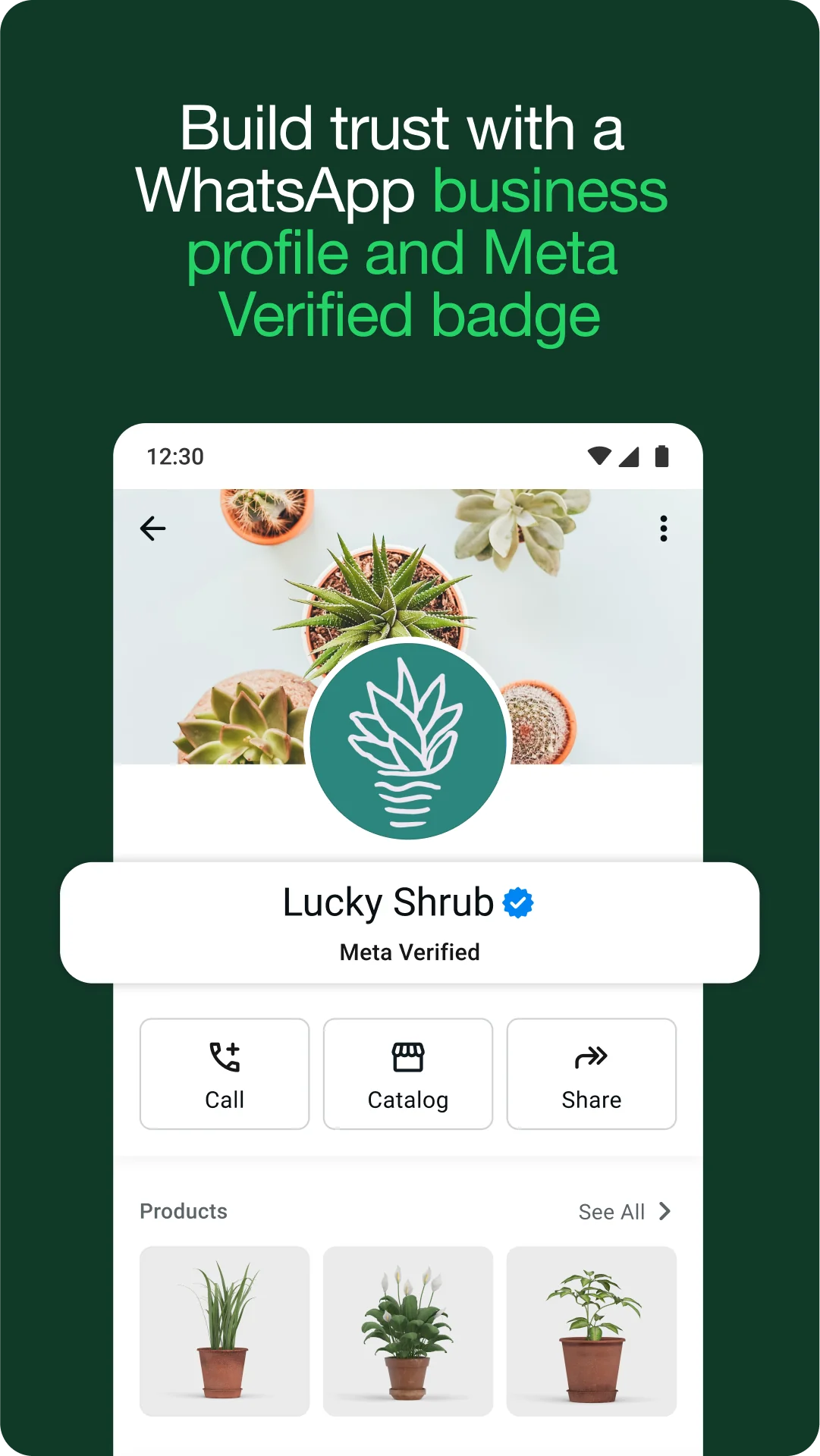 Скріншот WhatsApp Business 1