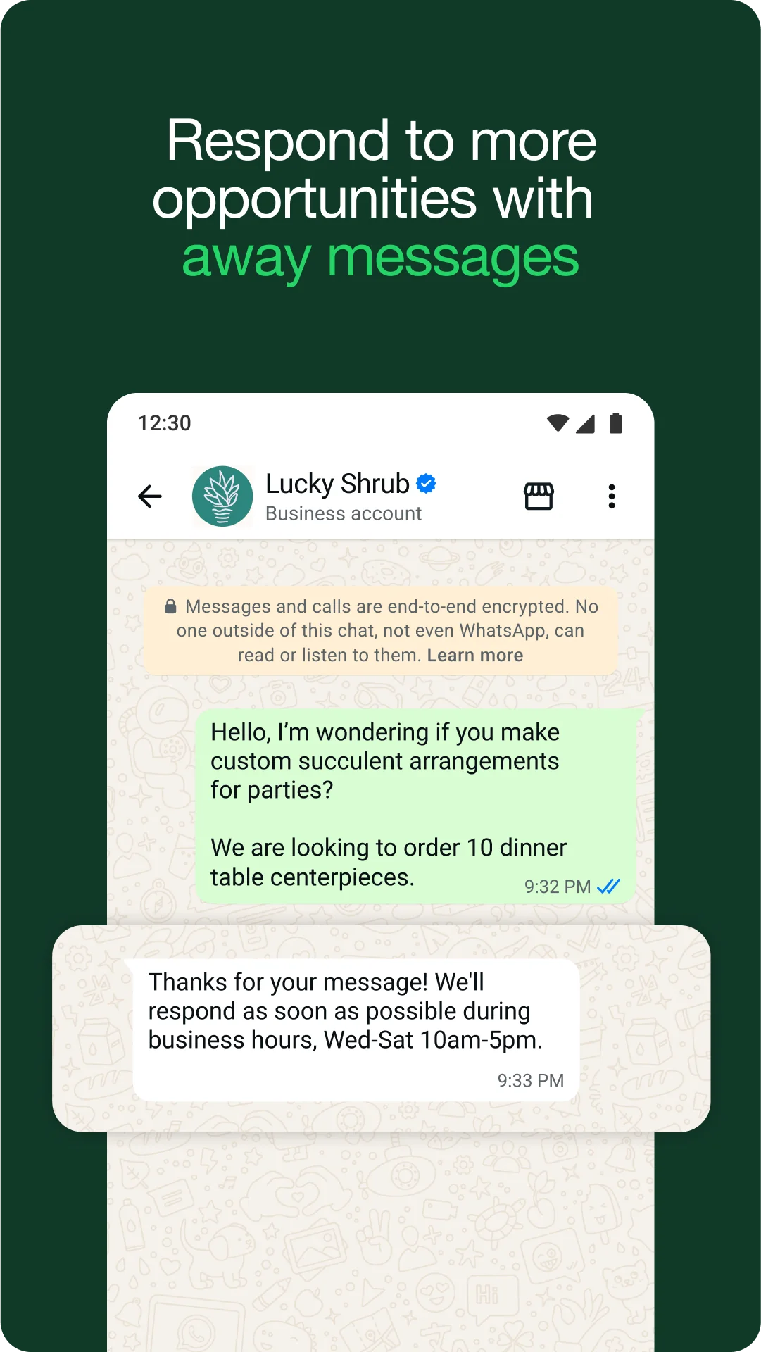Скріншот WhatsApp Business 4