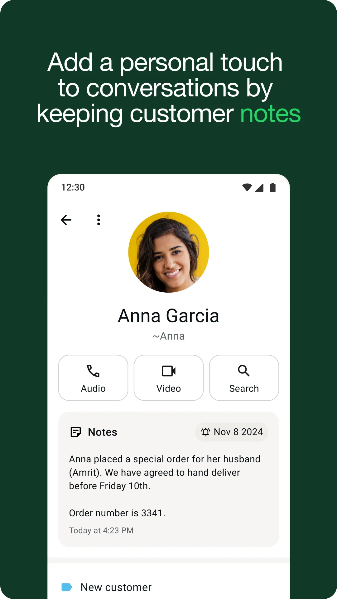 Скріншот WhatsApp Business 5