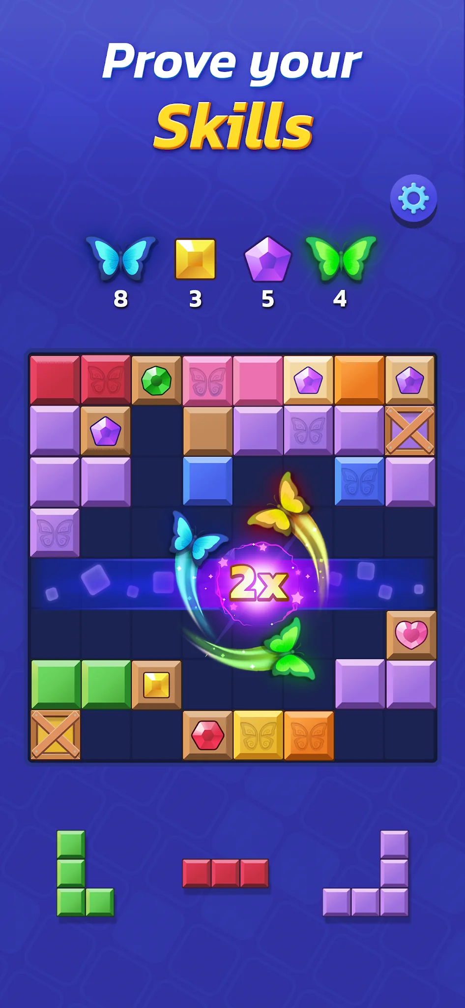 Скриншот Woodoku Blast 1