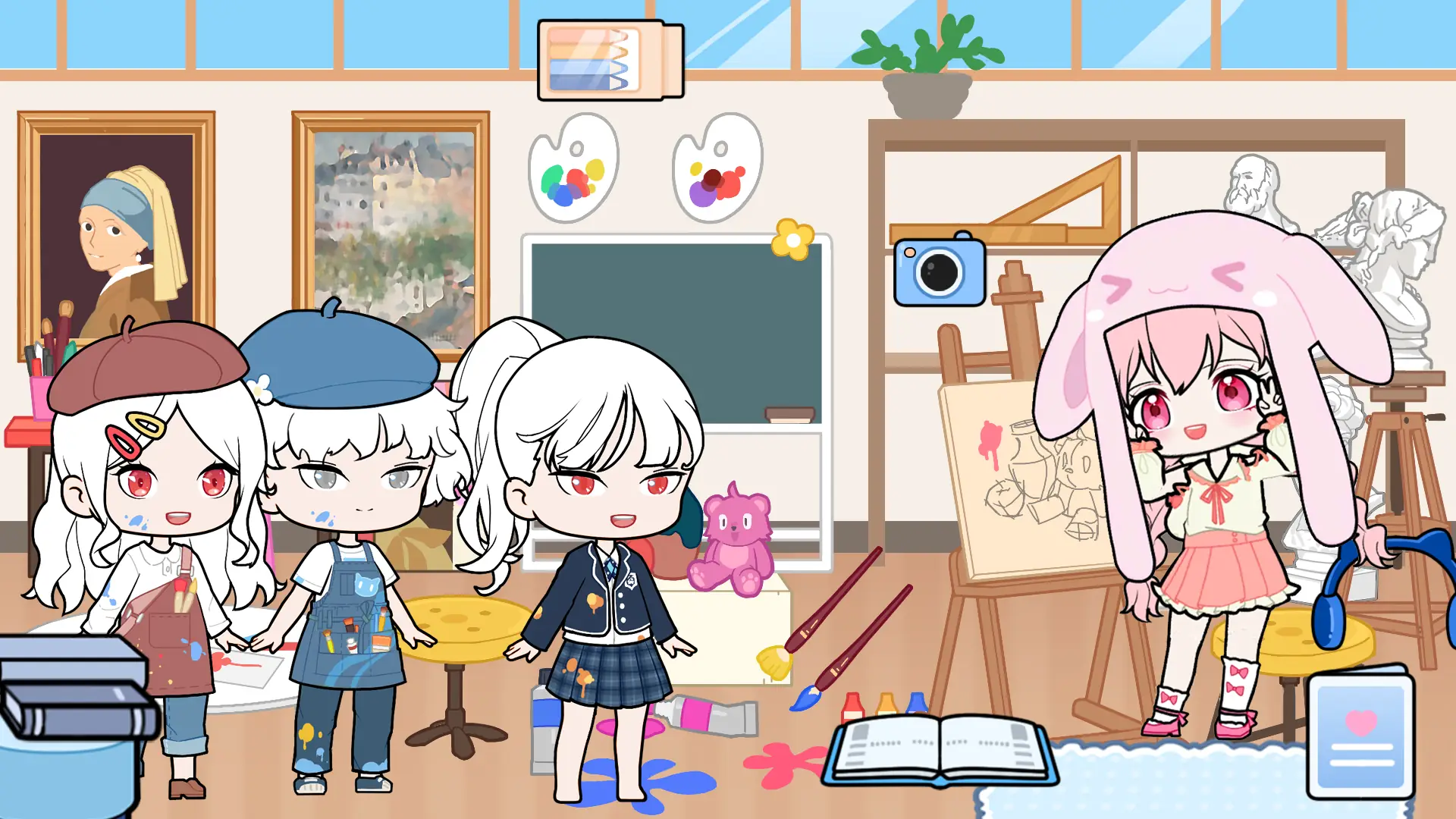 Ekran Görüntüsü YOYO school Life: giydirme 8