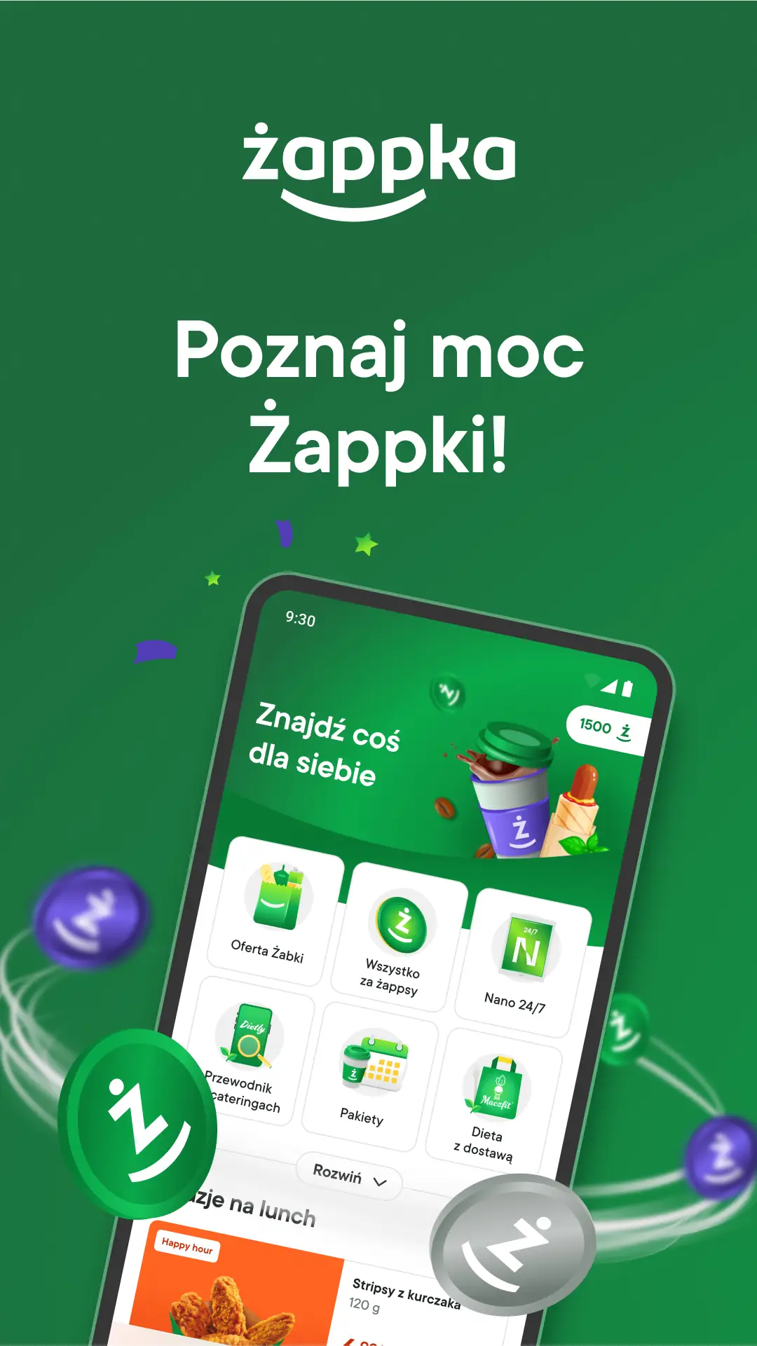Ekran Görüntüsü żappka: zakupy, promocje Żabka 1