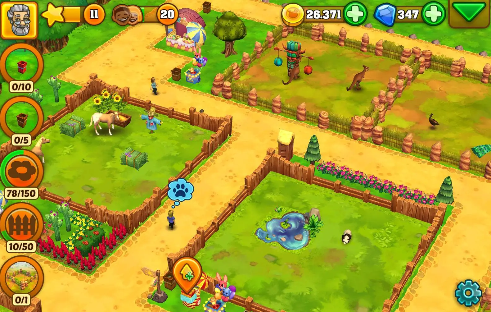 Снимка на екрана Zoo 2: Animal Park 5