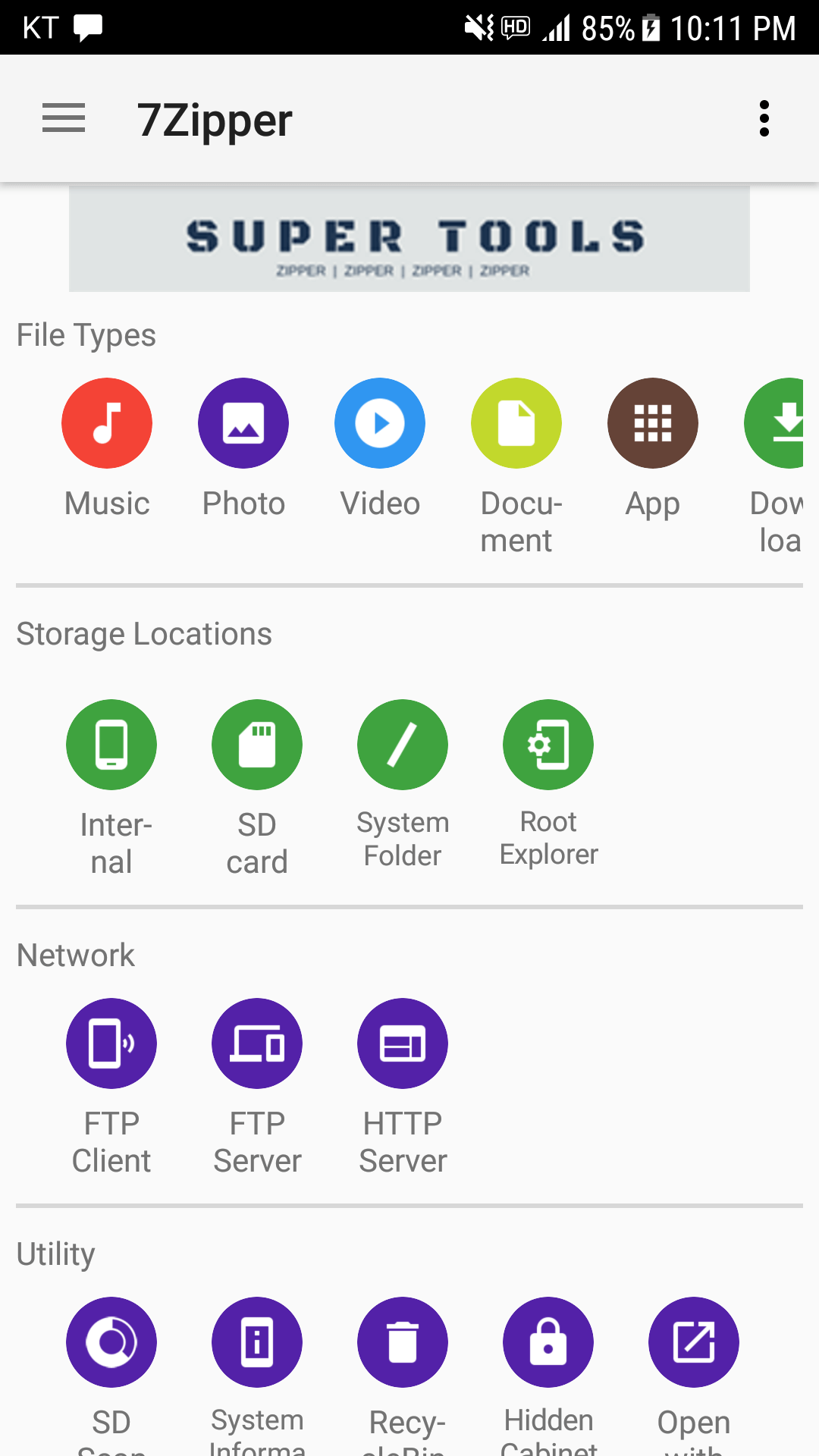 Screenshot 7Zipper - File Explorer (zip, 1