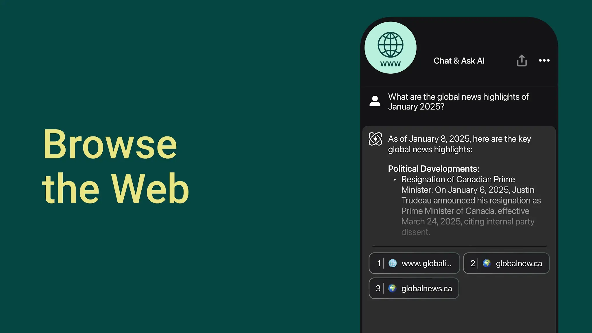 Скриншот Ask AI - Chat with AI Chatbot 6