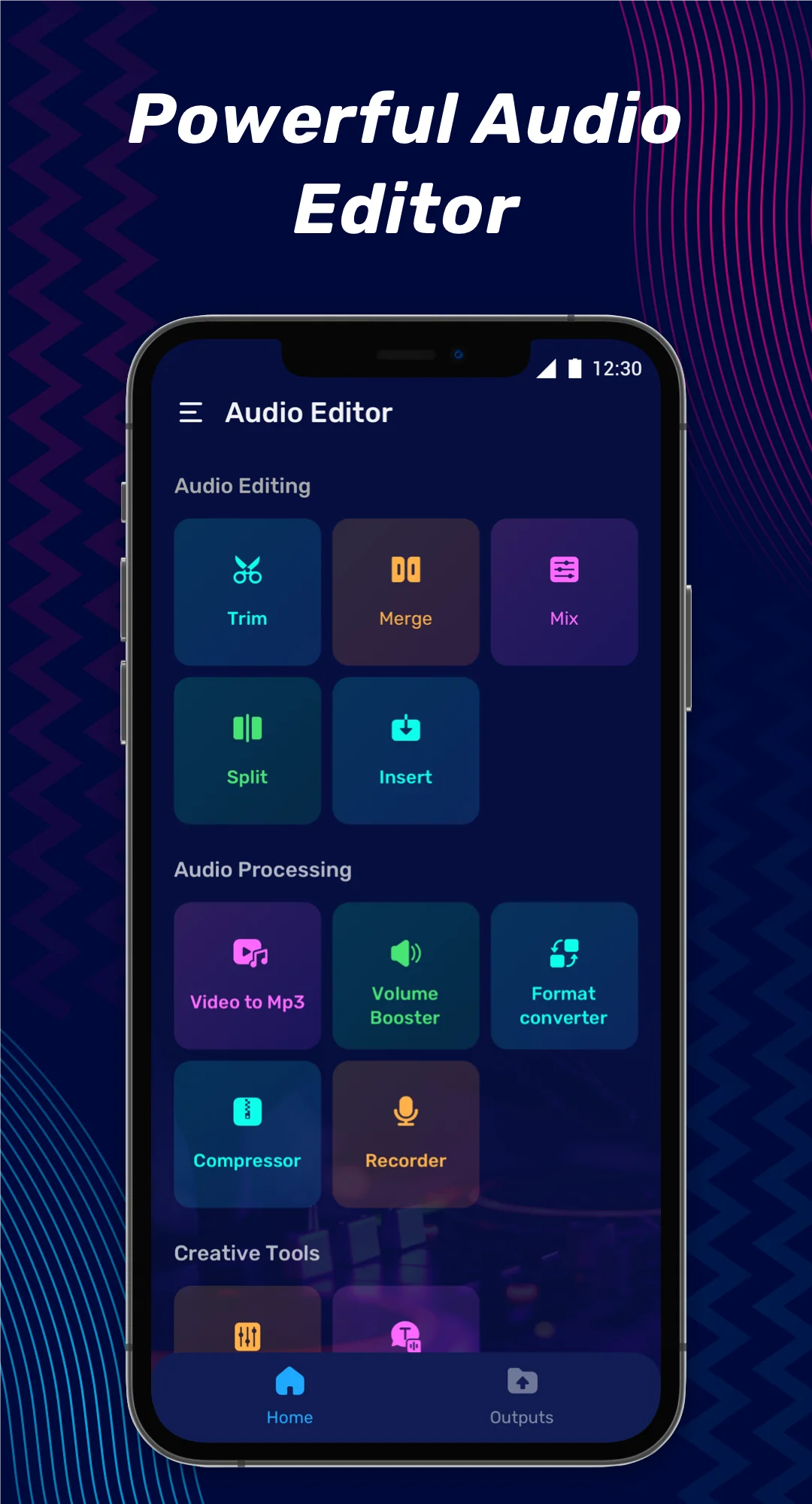 Captură de ecran Audio Editor & Music Editor 2