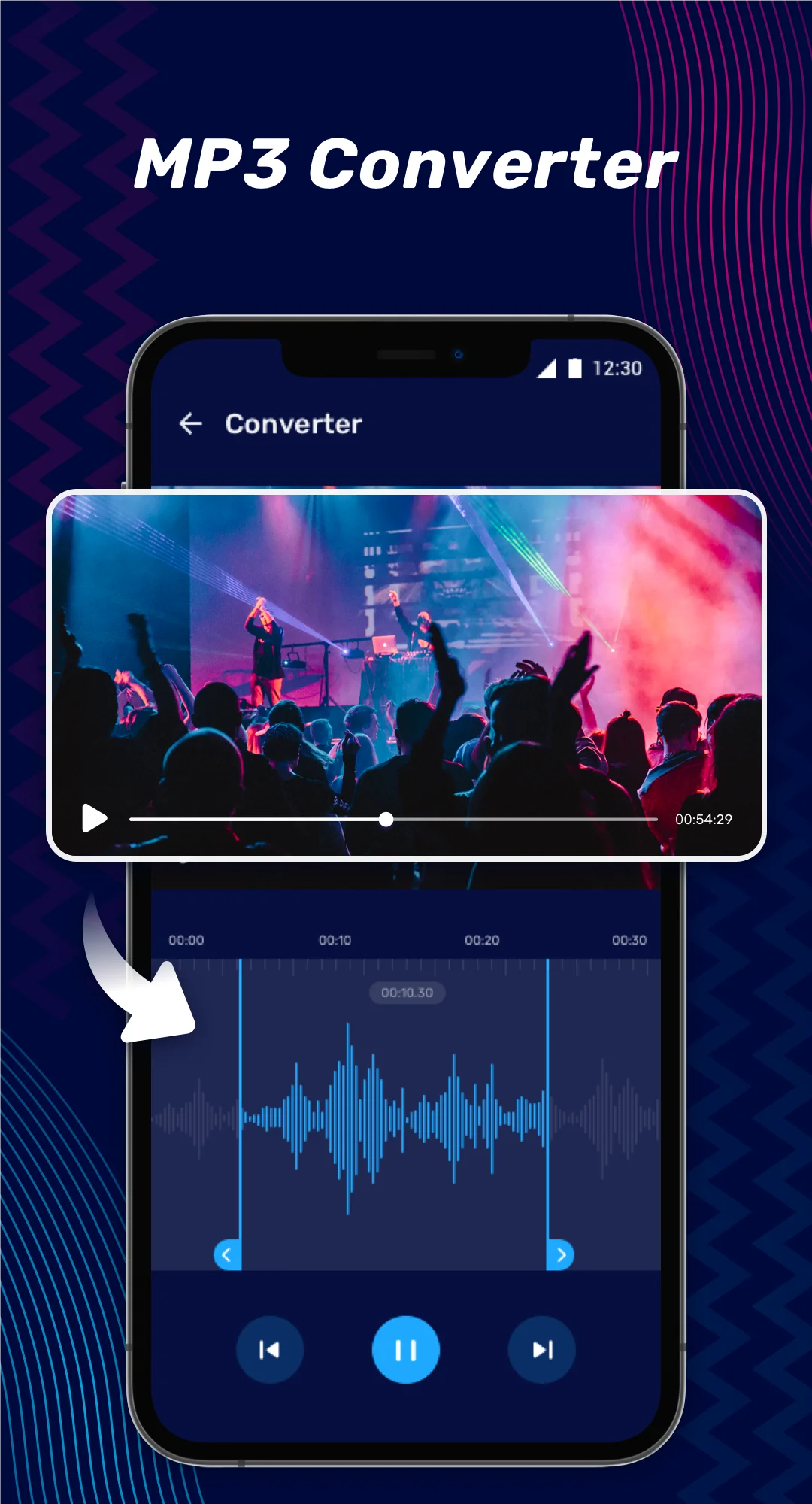 Captură de ecran Audio Editor & Music Editor 3