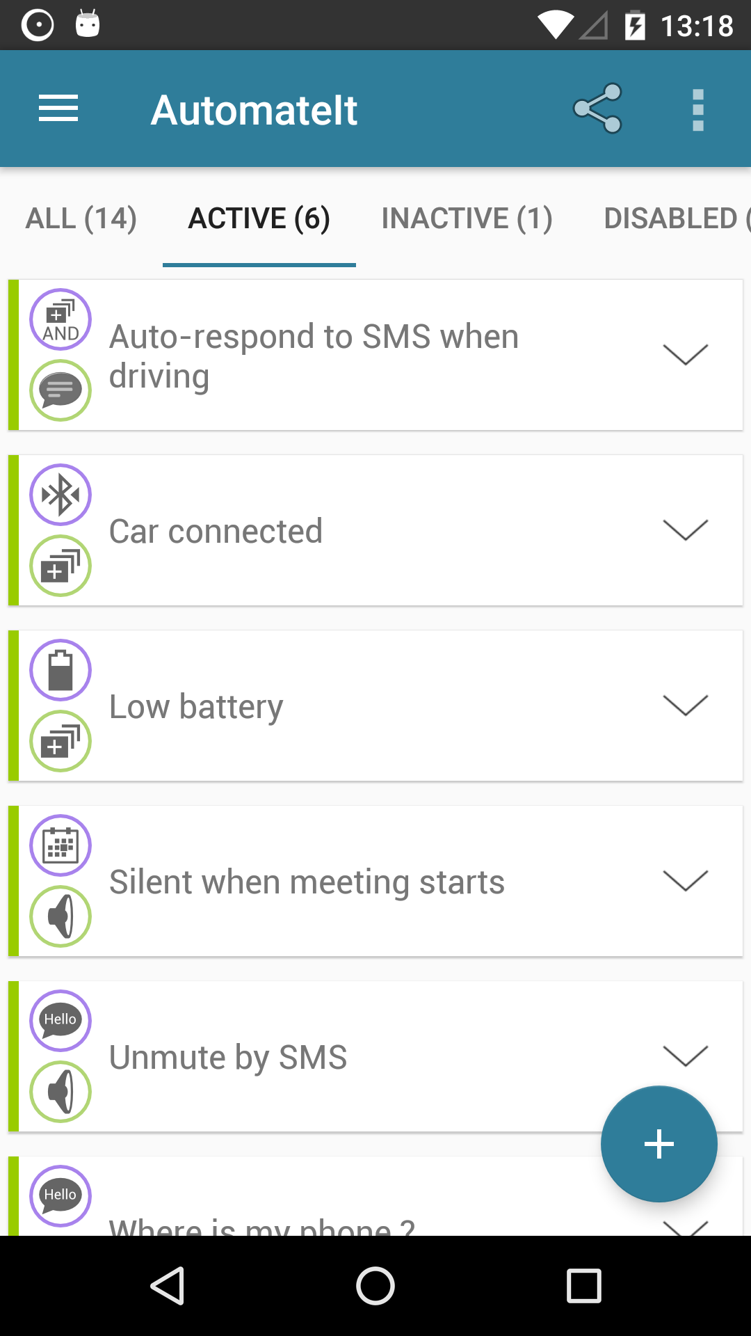 Скриншот AutomateIt 2