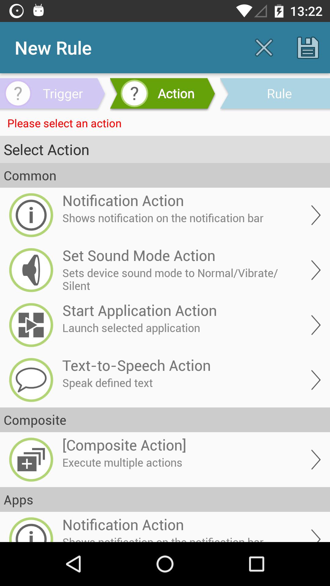 Скриншот AutomateIt 5