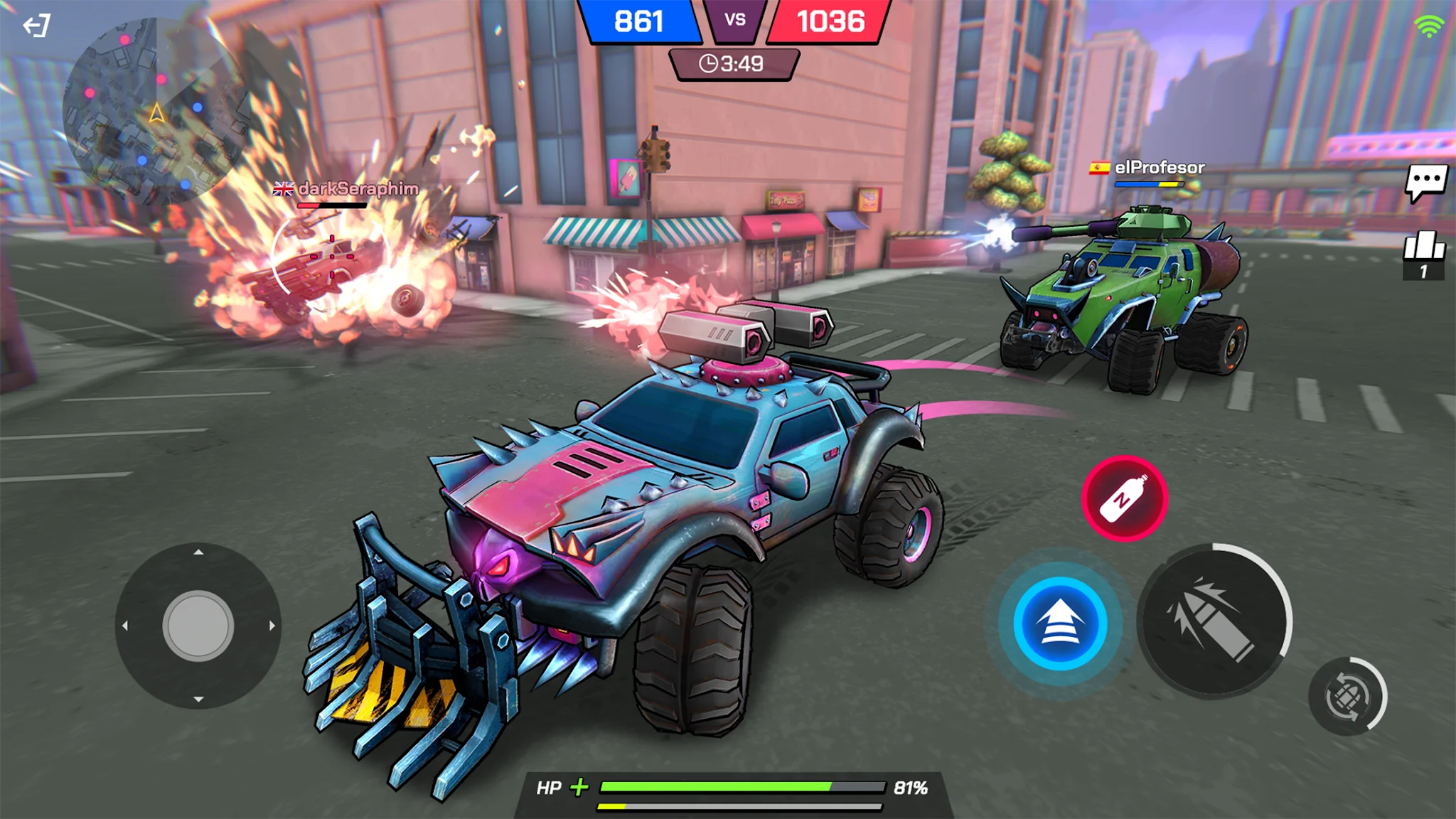 Скриншот Battle Cars: Бои на машинах 3