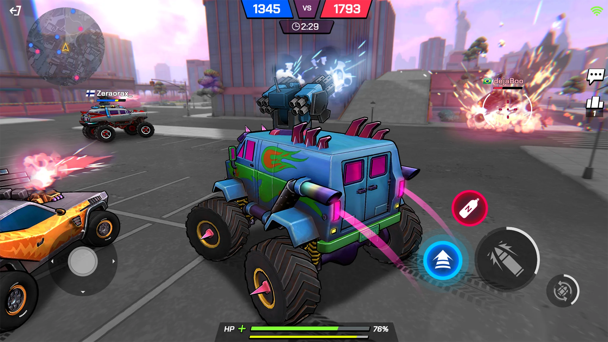 Скриншот Battle Cars: Бои на машинах 5