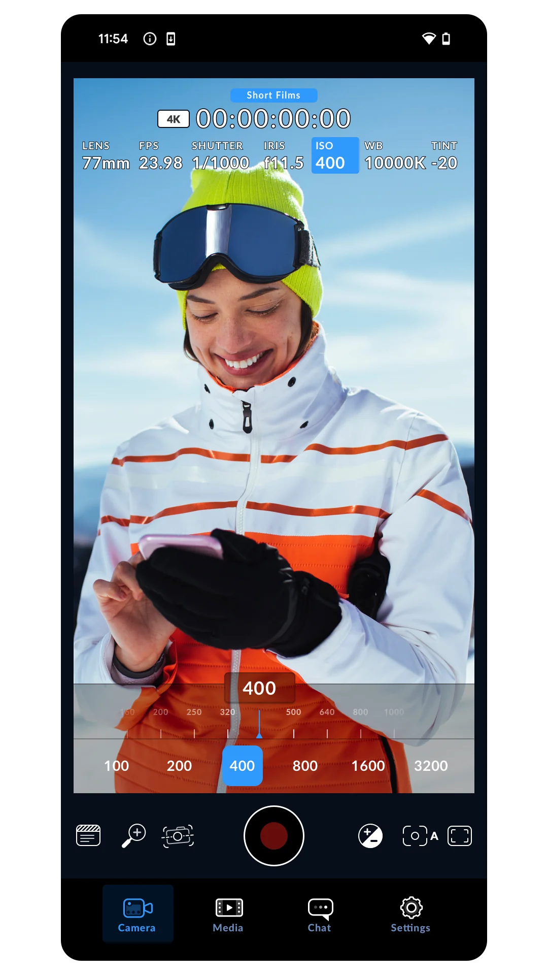 Blackmagic Camera képernyőkép 3