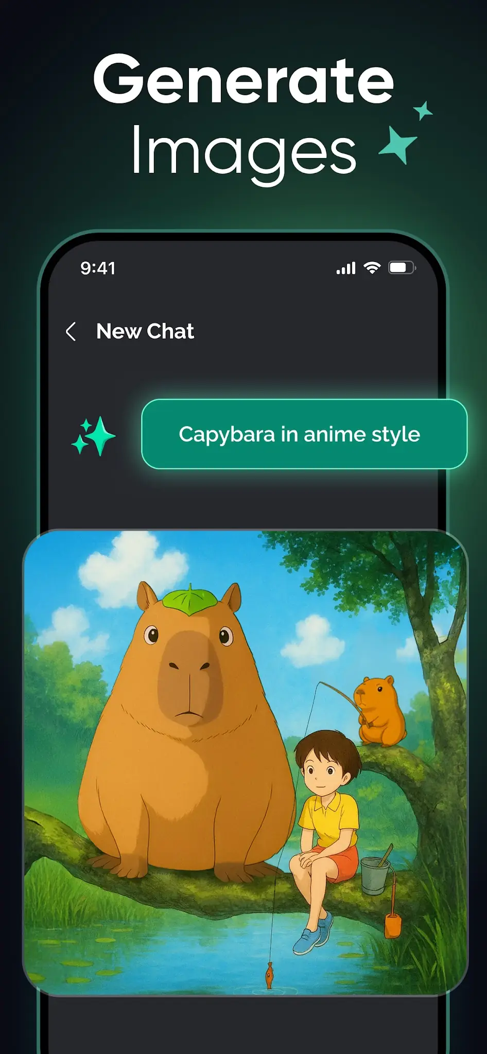 Capture d'écran Chat IA: Chatbot en Francais 3