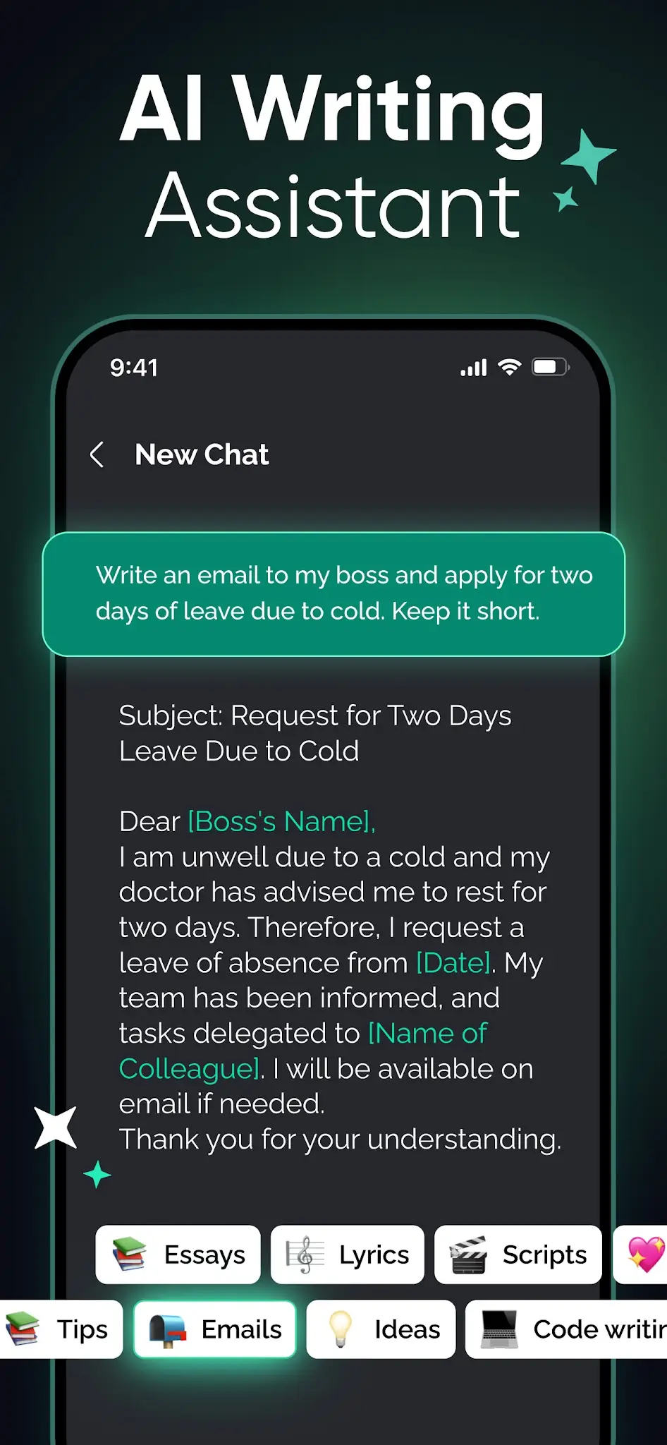Capture d'écran Chat IA: Chatbot en Francais 7