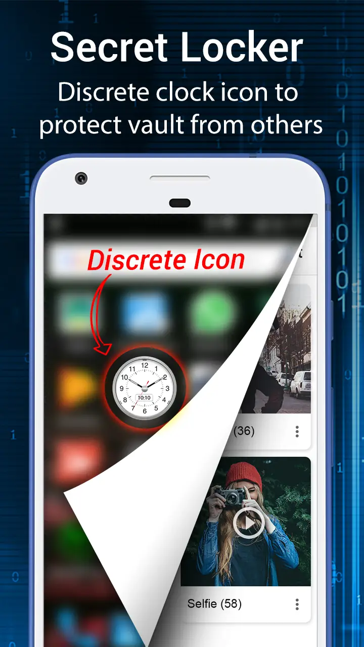 截图 Clock Vault-Hide Photos,Videos 6