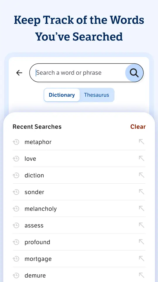 Снимка на екрана Dictionary.com: English Words 5