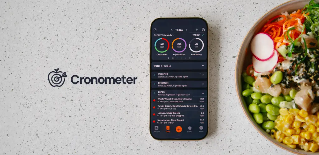Cronometer: Calorie Counter 应用程序 Android 封面艺术