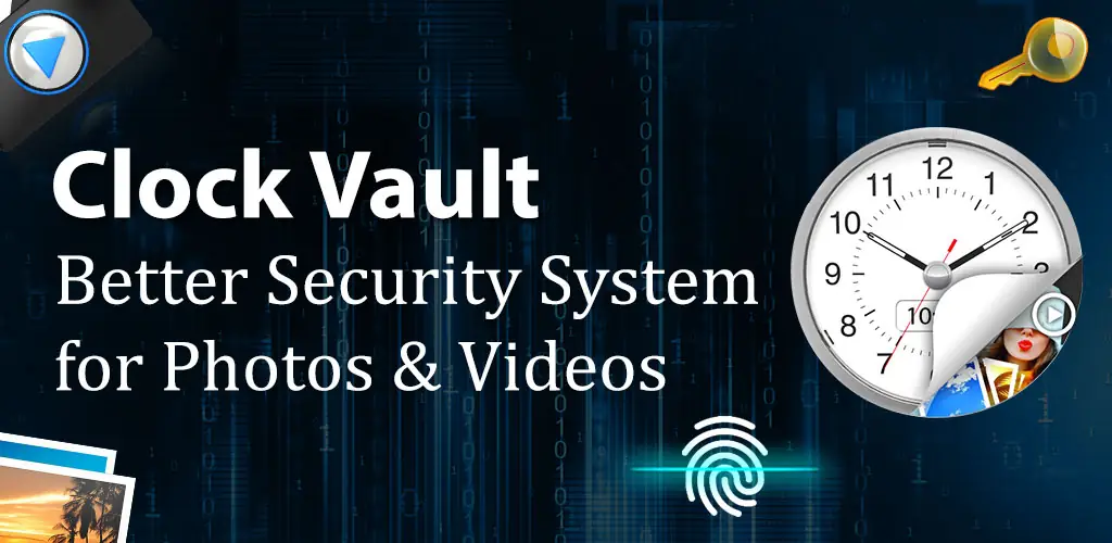 Clock Vault-Hide Photos,Videos 应用程序 Android 封面艺术
