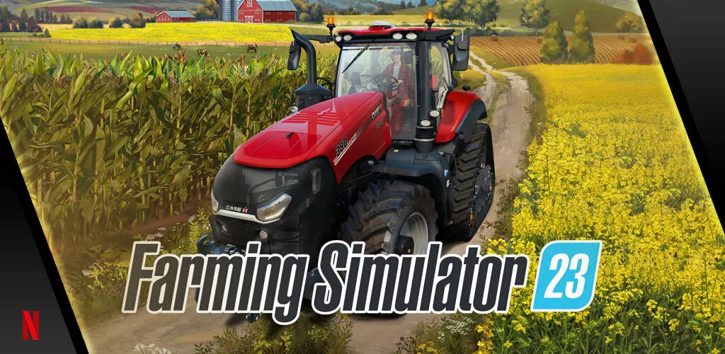 Farming Simulator 23 NETFLIX játszma, meccs borítókép Androidhoz
