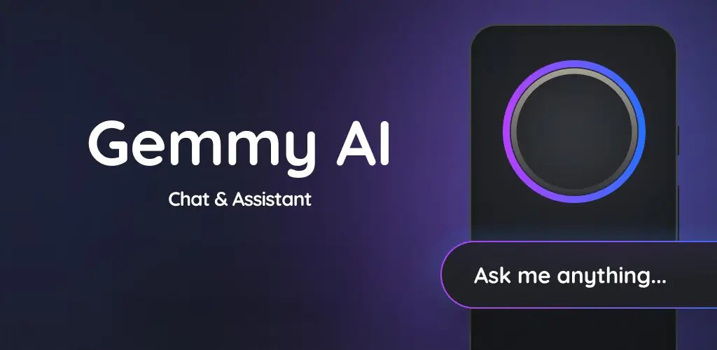 Gemmy AI: Чат и Ассистент приложение обложка для Android