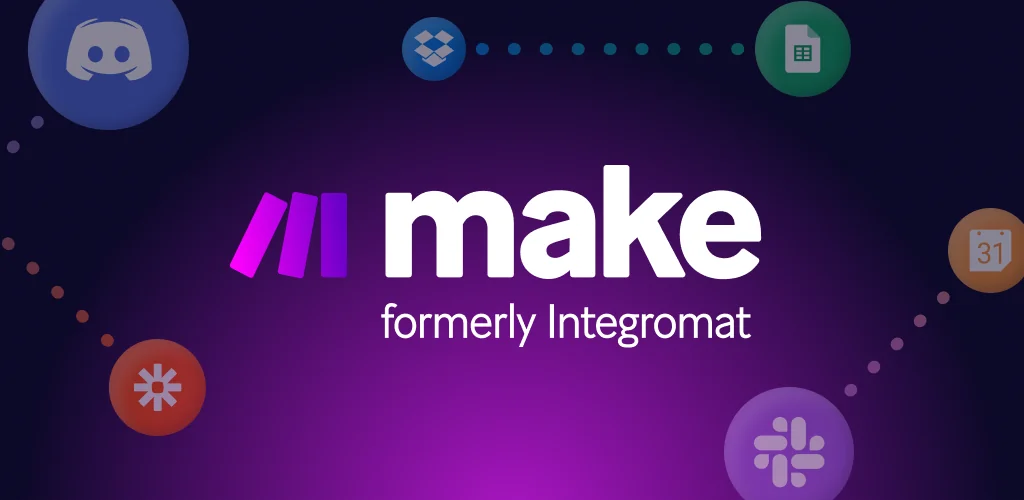 Make (formely Integromat) приложение обложка для Android