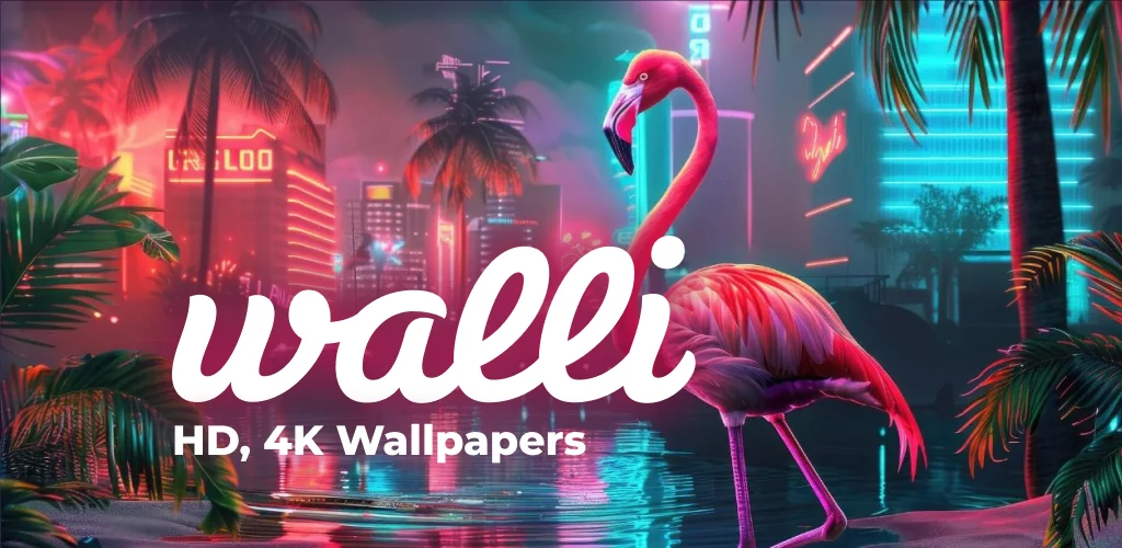 Walli Wallpapers 4K - Hình nền ứng dụng Hình ảnh bìa cho Android