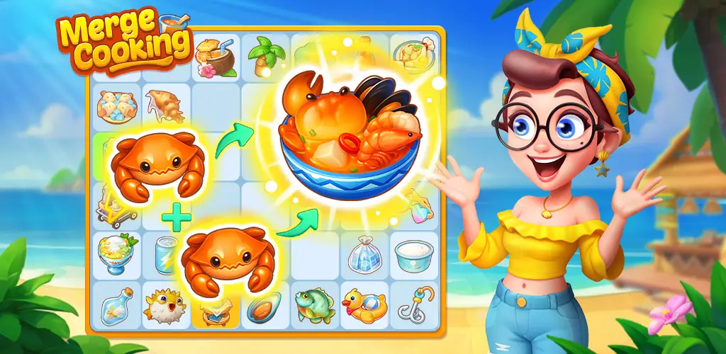 Merge Cooking® игра корица за Android