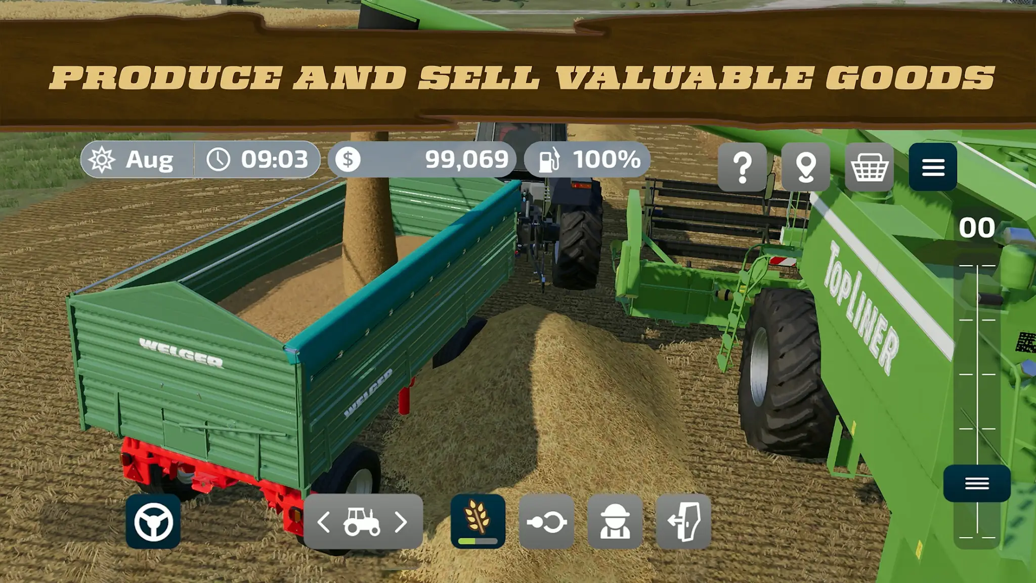 Farming Simulator 23 NETFLIX képernyőkép 3