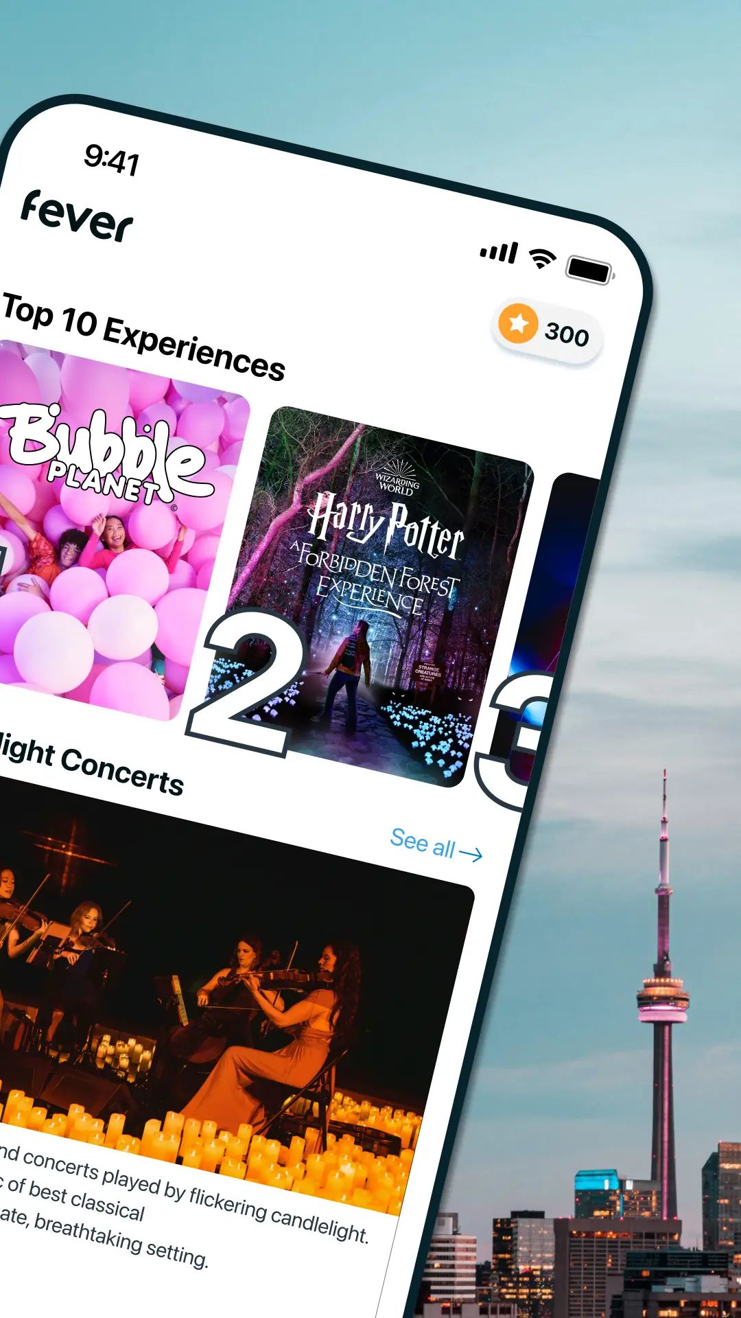 Screenshot Fever: Events & Tickets 2