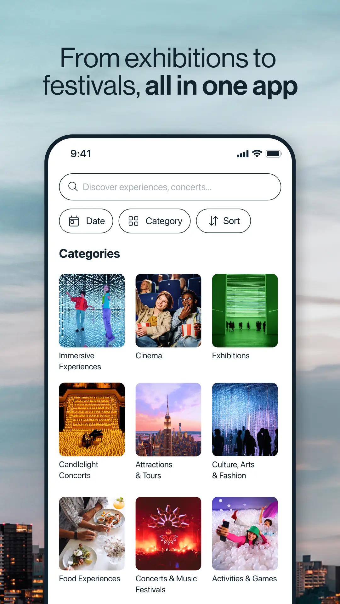Screenshot Fever: Events & Tickets 3