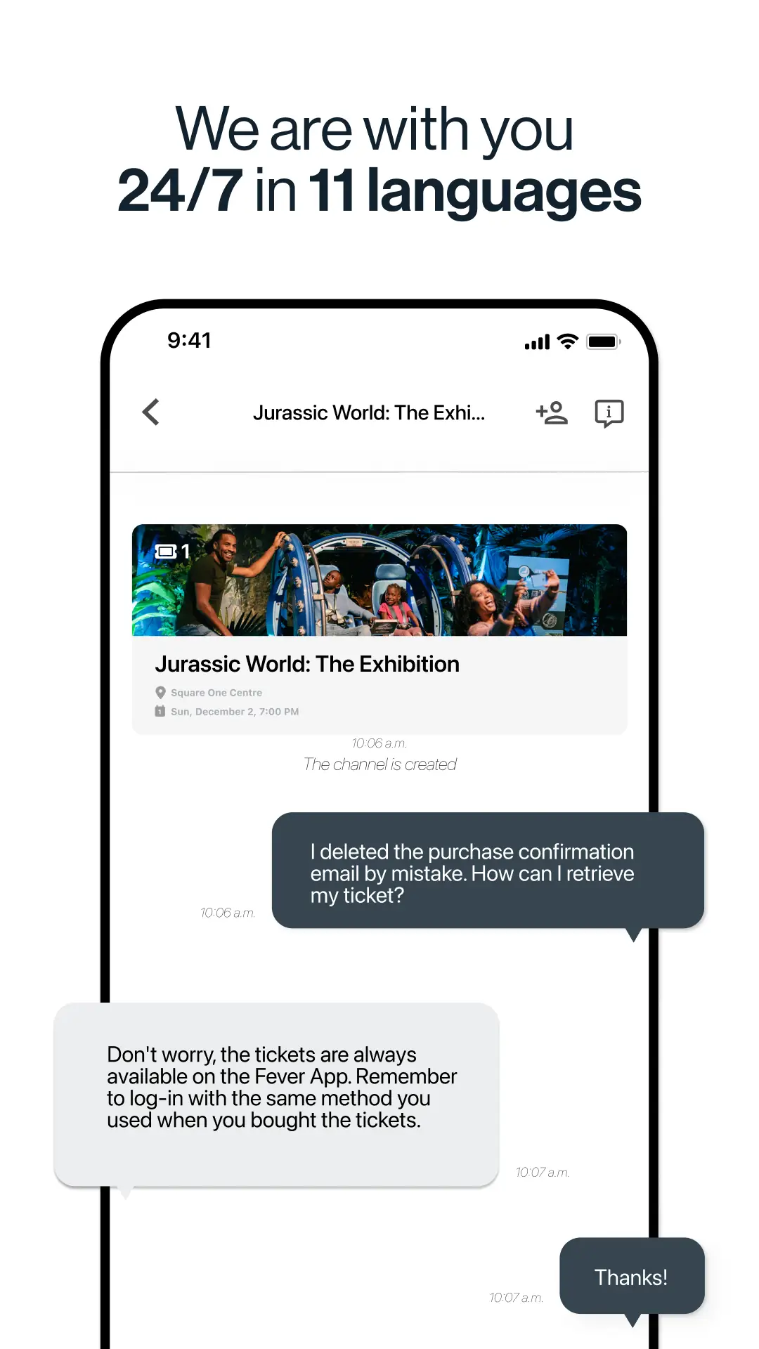 Screenshot Fever: Events & Tickets 6