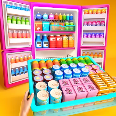 Remplir Le Frigo:Jeu Rangement Icône