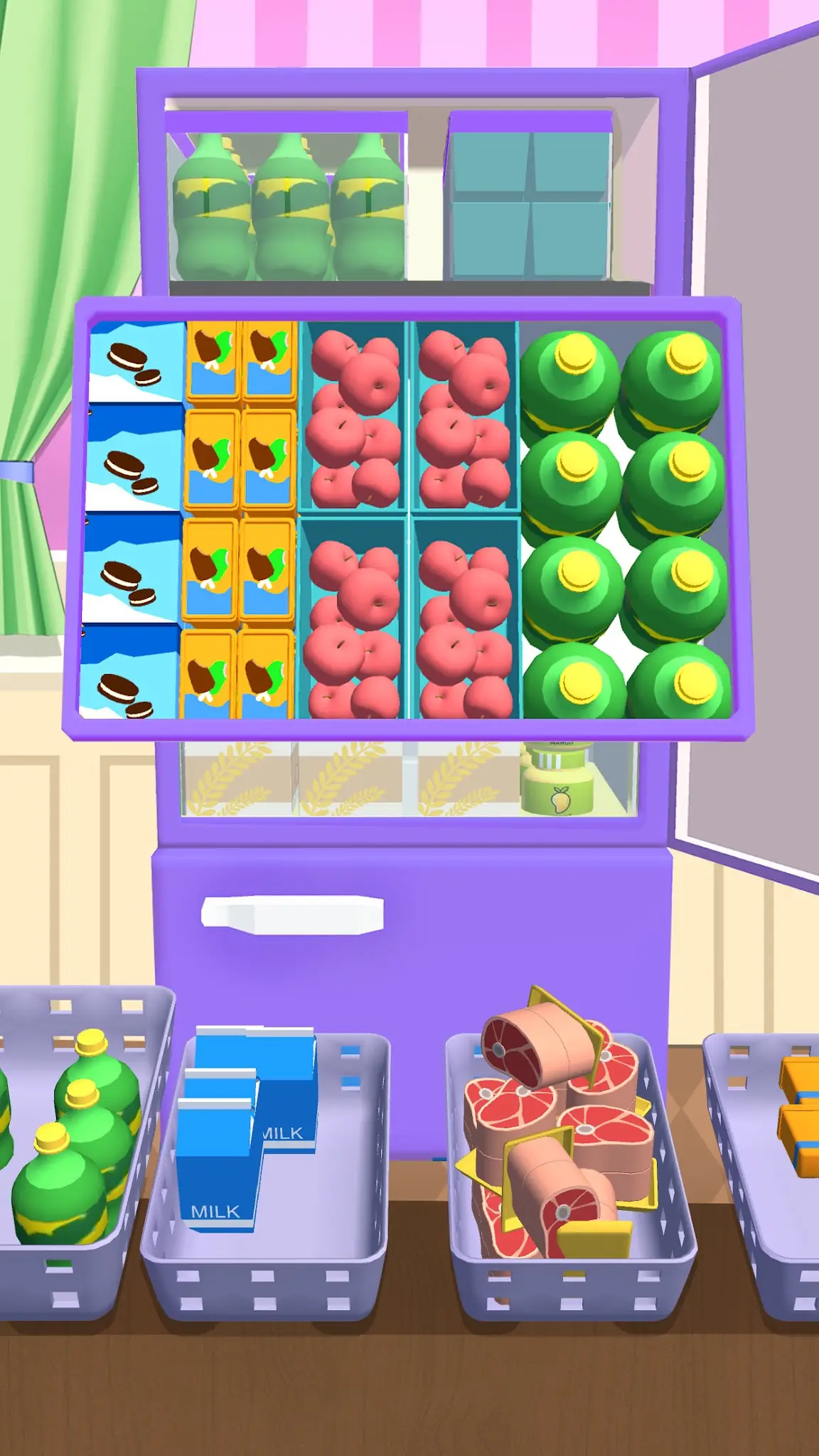 Capture d'écran Remplir Le Frigo:Jeu Rangement 5