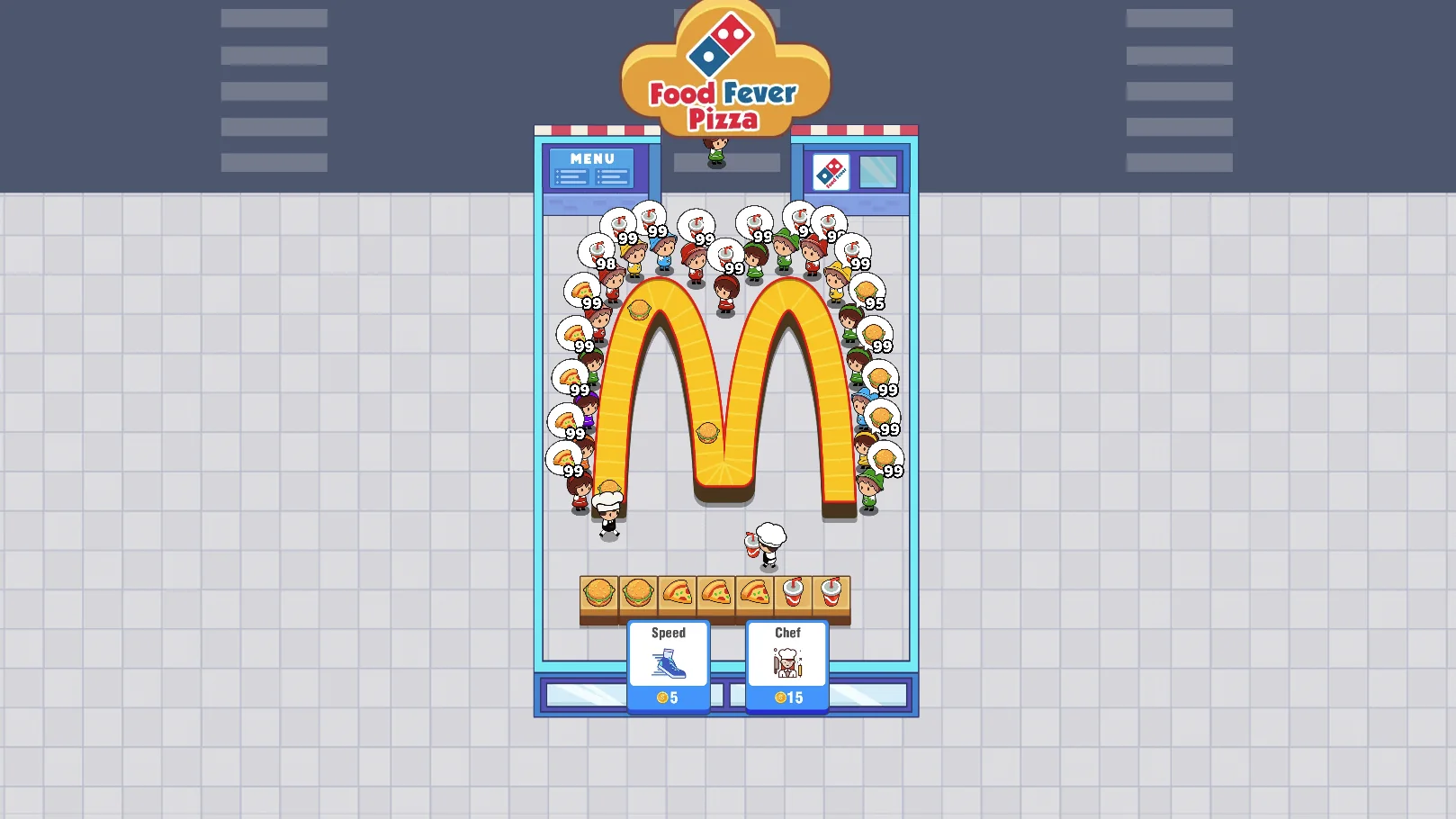 Food Fever: Idle Restaurant скриншот 8